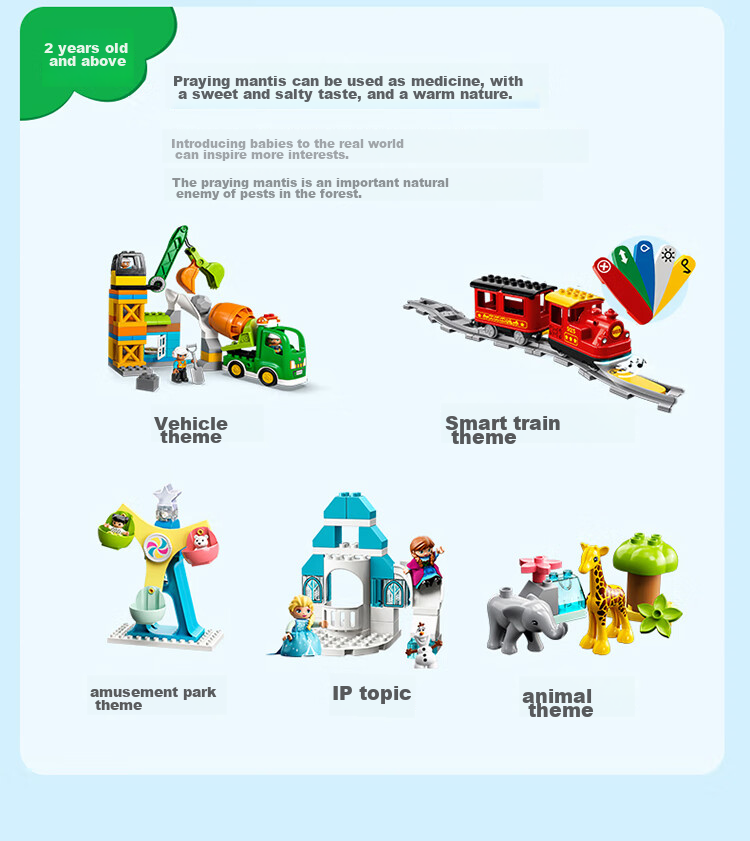 LEGO Building Blocks, 10418 Elsa's Forest Adventure, Toy for Boys And Girls, Children's Birthday Gift, Large Bricks 19