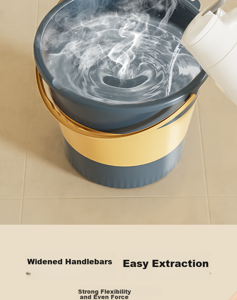 Wuyuehua Large Folding Water Bucket, Foot Soaking Bucket, 16L Car-Mounted Outdoor Water Storage Bucket, Fishing Bucket, Travel Car Wash Bucket, Household Use Bucket 6