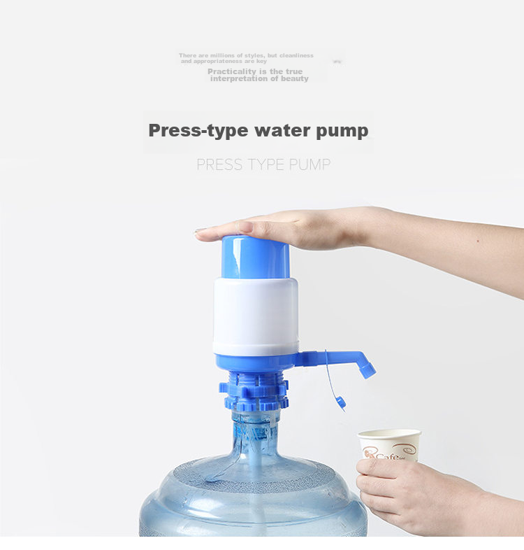Quanshi Manual Push-Type Water Pump for Drinking Pure Water, Household Bottled Water Pressure Pump, Water Dispenser, Water Pump, Water Suction Device 2