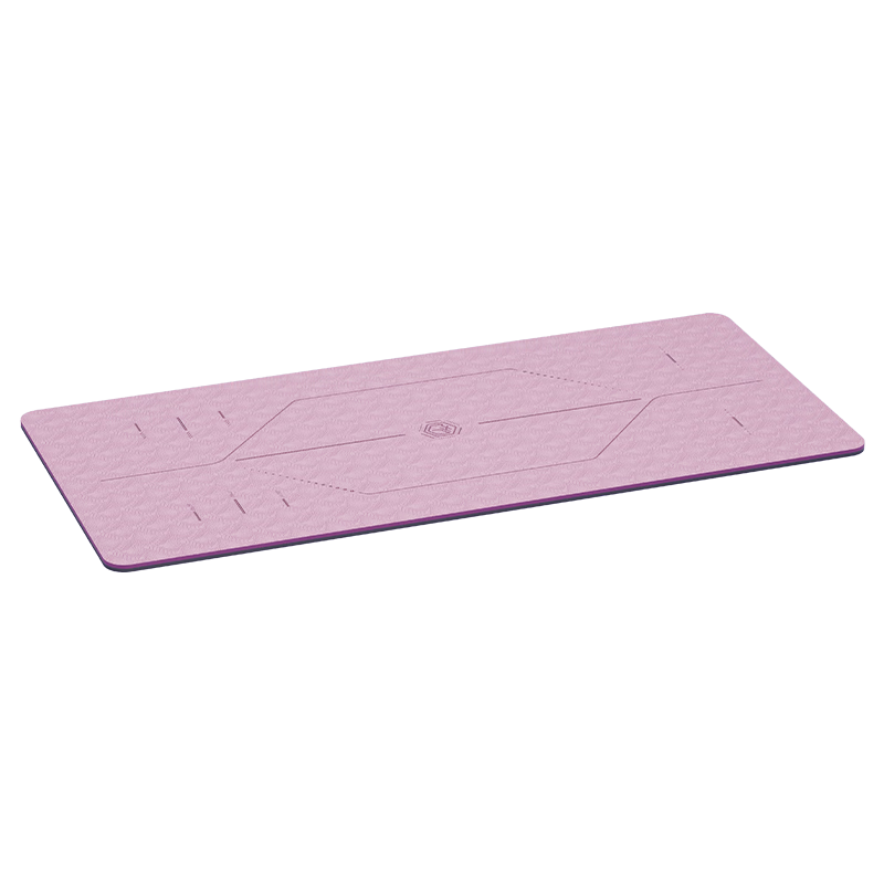 JD Original Yoga Mat Fitness Mat Non-Slip Wide 185*85cm Beginner Exercise Mat Thickened 10mm Dreamy Purple