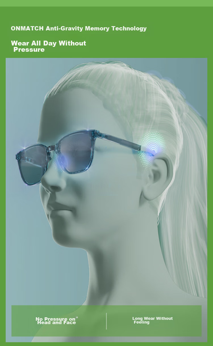 Beneunder Polarized Sunglasses for Men and Women with Case, Prescription Glasses Compatible, Driving Outdoor Square Frame FD004 12