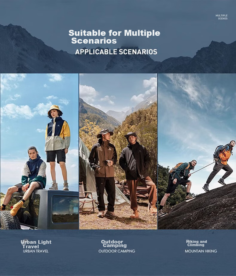 CAMEL [Wang Junkai's Choice] CAMEL King's Armor Three-In Jacket for Men And Women, Windproof And Waterproof Mountaineering Coat for Autumn And Winter 14