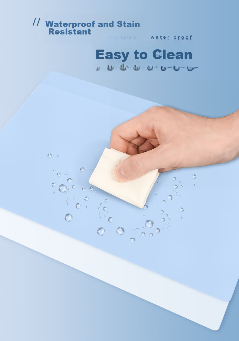 SIMAA A3 Writing Pad Blue, Homework Calligraphy Drawing Pad Art Desk Mat, Student Exam Pad, Handwriting Practice Pad, Student Stationery, Single Pack 6106 6