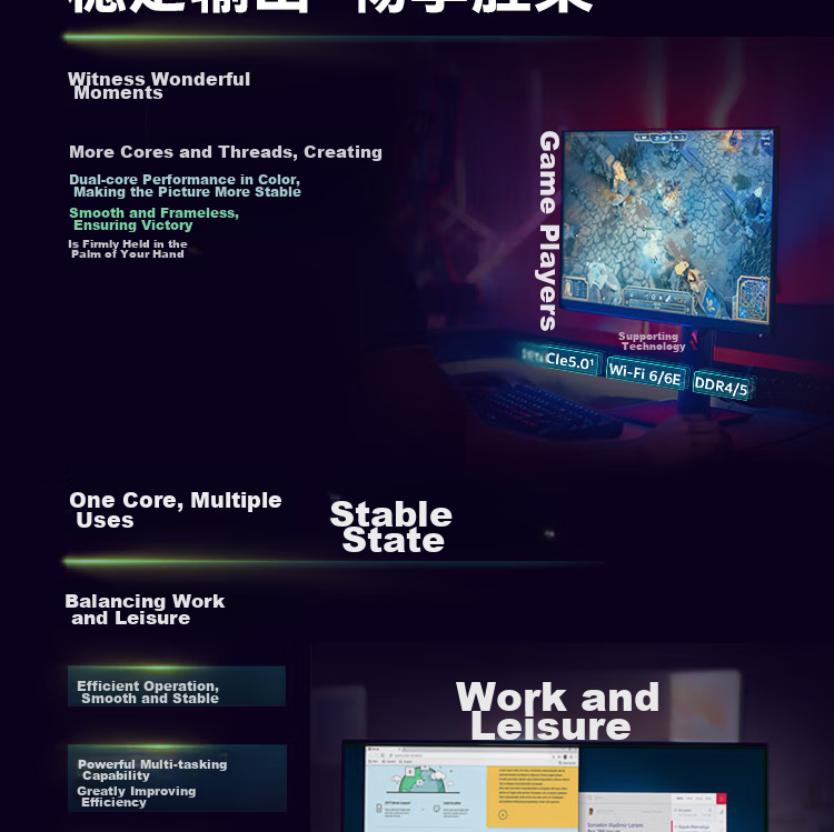 Intel Core 12th Gen I5 Processor 12400F, 6 Cores 12 Threads, Single-Core Turbo up to 4.4GHz, Desktop CPU 6