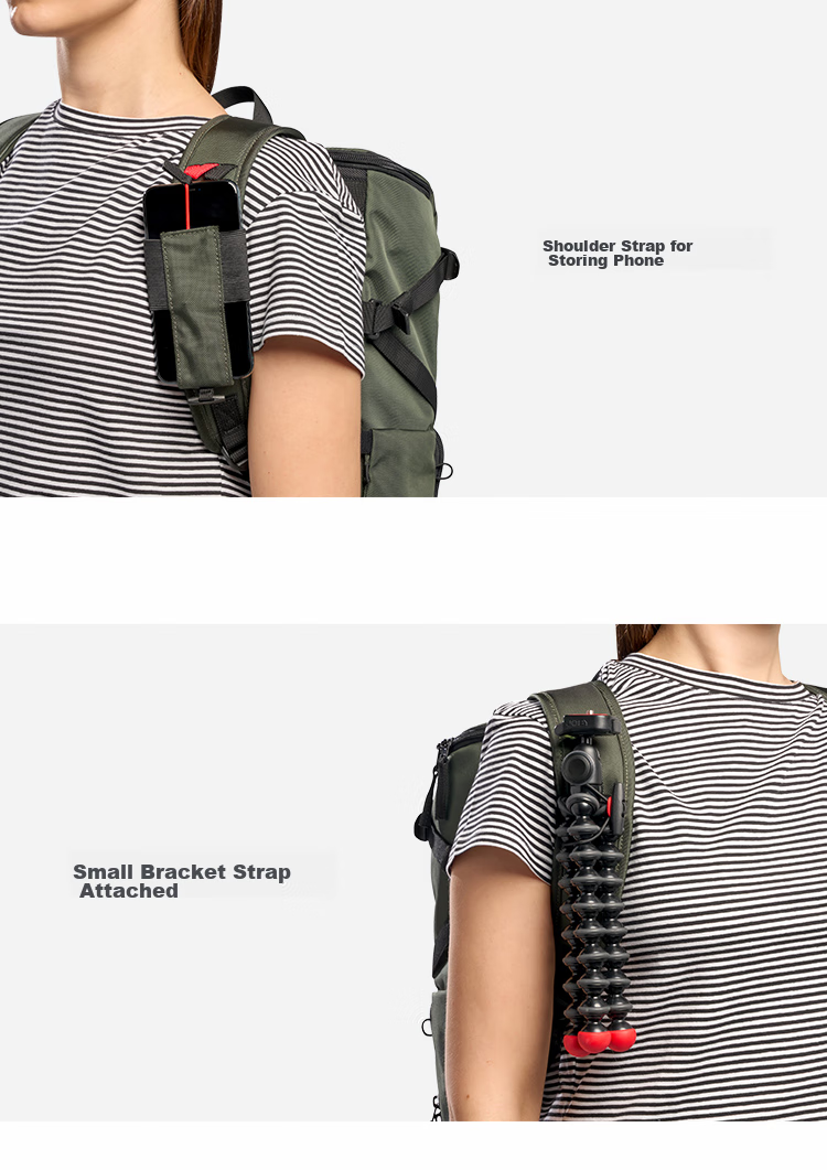 Manfrotto Street Photography Backpack, Street Series MB MS2-BP DSLR Bag, Camera Backpack, Travel Backpack 8