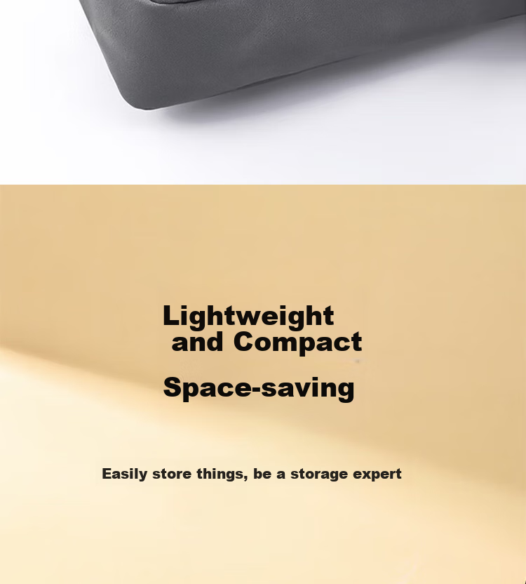 ESCASE Bluetooth Headphone Digital Storage Box, Multifunctional Large Capacity Storage Bag, Data Cable Charger USB Drive Memory Card Earphone Accessories, Compact Shockproof Stress Relief Light Gray 9