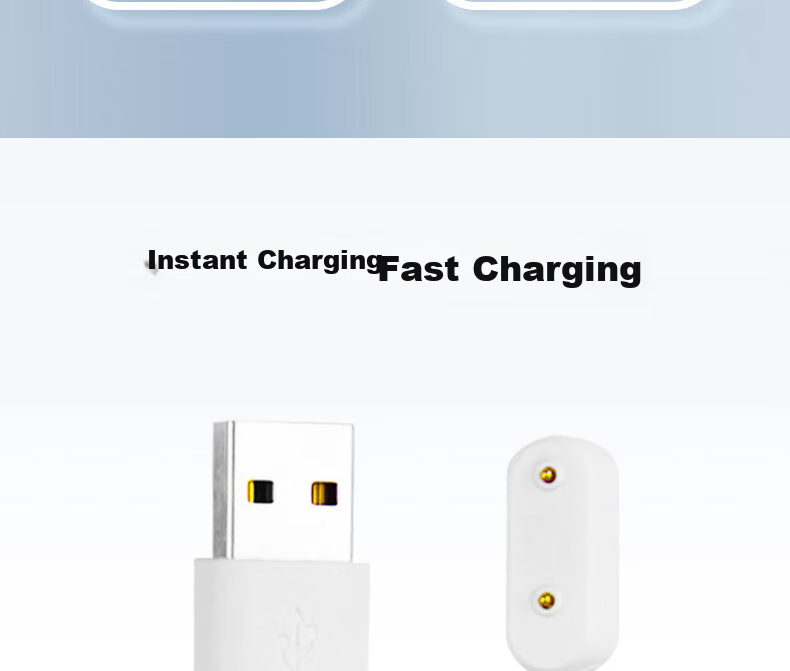 ESCASE Charging Cable for Huawei Children's Watch, Compatible with Huawei Fitness Band Charger, Suitable for Fit3/5X/5XPro/4X/5/4Pro/9/8 Fitness Bands, Magnetic Power Cord 3