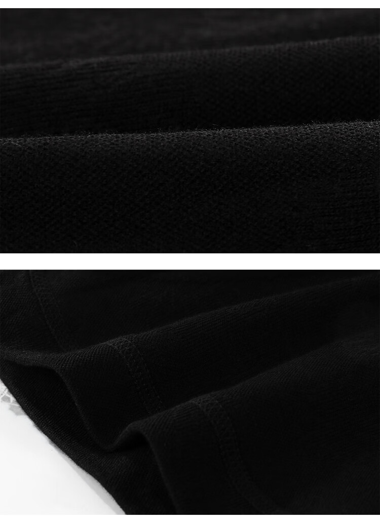 Hongdou Women's Sexy Lace Deep V Neck Slim Fit Body Shaping Thermal Base Shirt Elastic Waist Control Autumn Top 9310 Black One Size 2