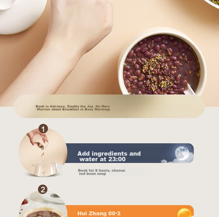 SUPOR ZMD Assured Series, Health Pot, 1.5L, High Borosilicate Glass, Multifunctional, Smart Reservation, Fully Automatic Heating, Tea Pot, SW-15Y22 20