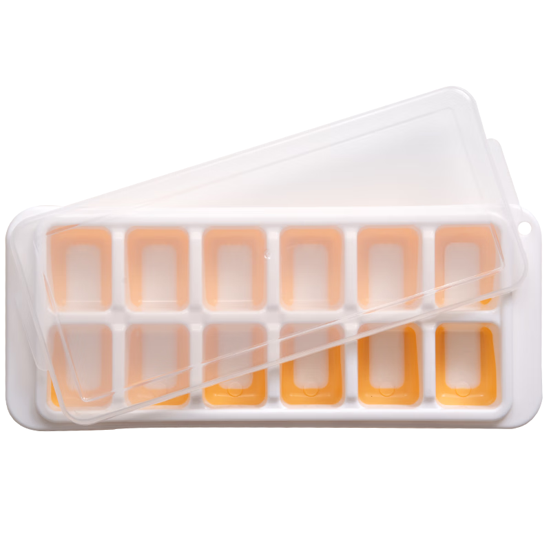 Easy Your Home Baby Food Storage Containers, Set of 2, Infant-Specific Freezer Boxes with Lids for Storing And Transporting Baby Food