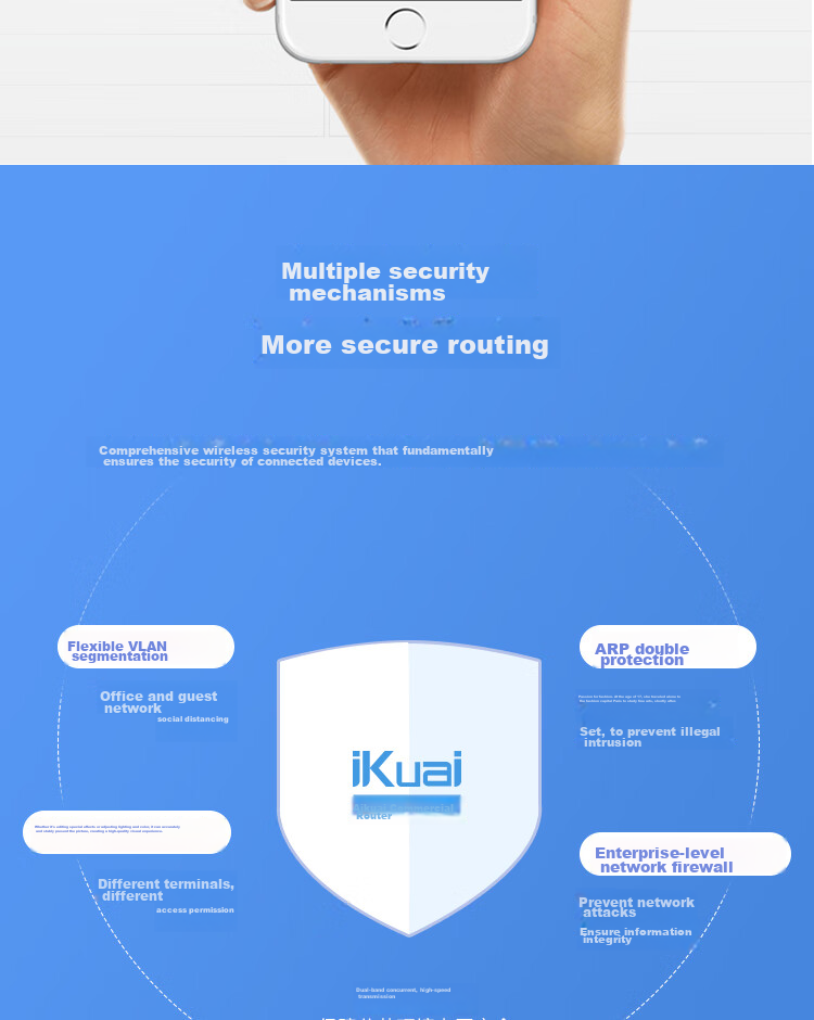 IKuai IK-SGW Enterprise-Level Firewall, 6 Gigabit Ports, 2Gbps Throughput, Security Monitoring/virus Scan Interception/traffic Filtering 11