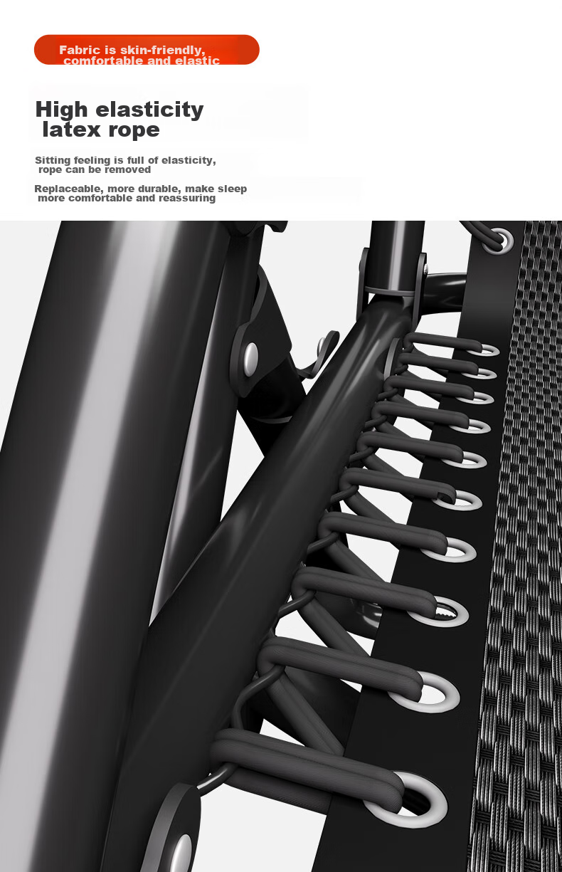 Nanjiren Folding Lounge Chair, Nap Chair, Office Siesta Chair, Backrest Lazy Chair, Leisure Chair, Home Recliner Bed 7