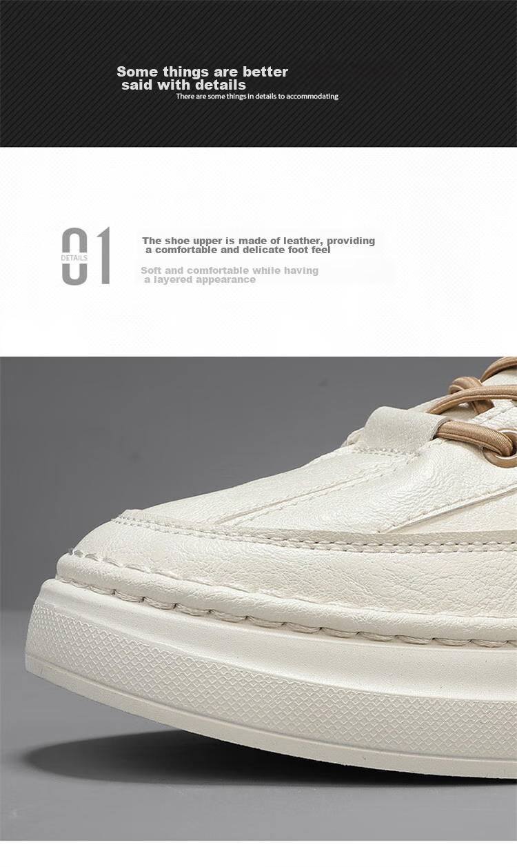 PLAYBOY Men's Shoes, Autumn And Winter High-Top Shoes, Fashionable Sneakers for Men, Trendy White Shoes, Beige, Size 39 5