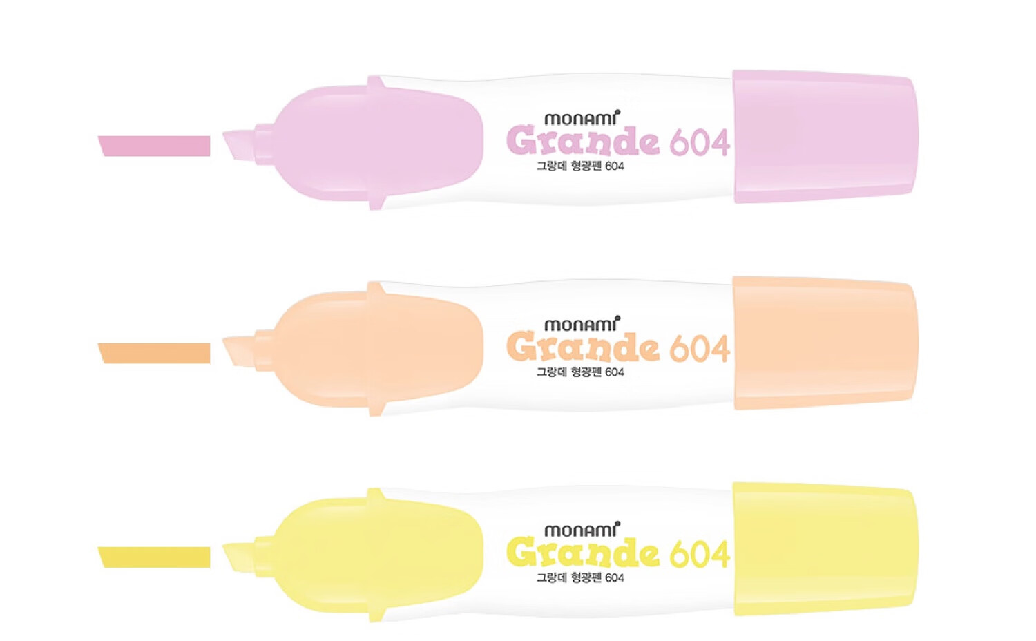 Monami Imported New 604 Quick-Drying Highlighter Marker, Colorful Doodle Pen, Soft Colors, 6-Color Set, 06025Z06 9