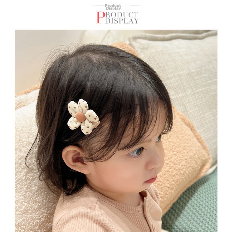 CHIMERA 10-Piece Children's Hair Clips, Korean-Style Bow Barrettes, Hair Accessories, Bangs Clips, Hair Ornaments for Girls, Mid-Autumn Festival Gift 4