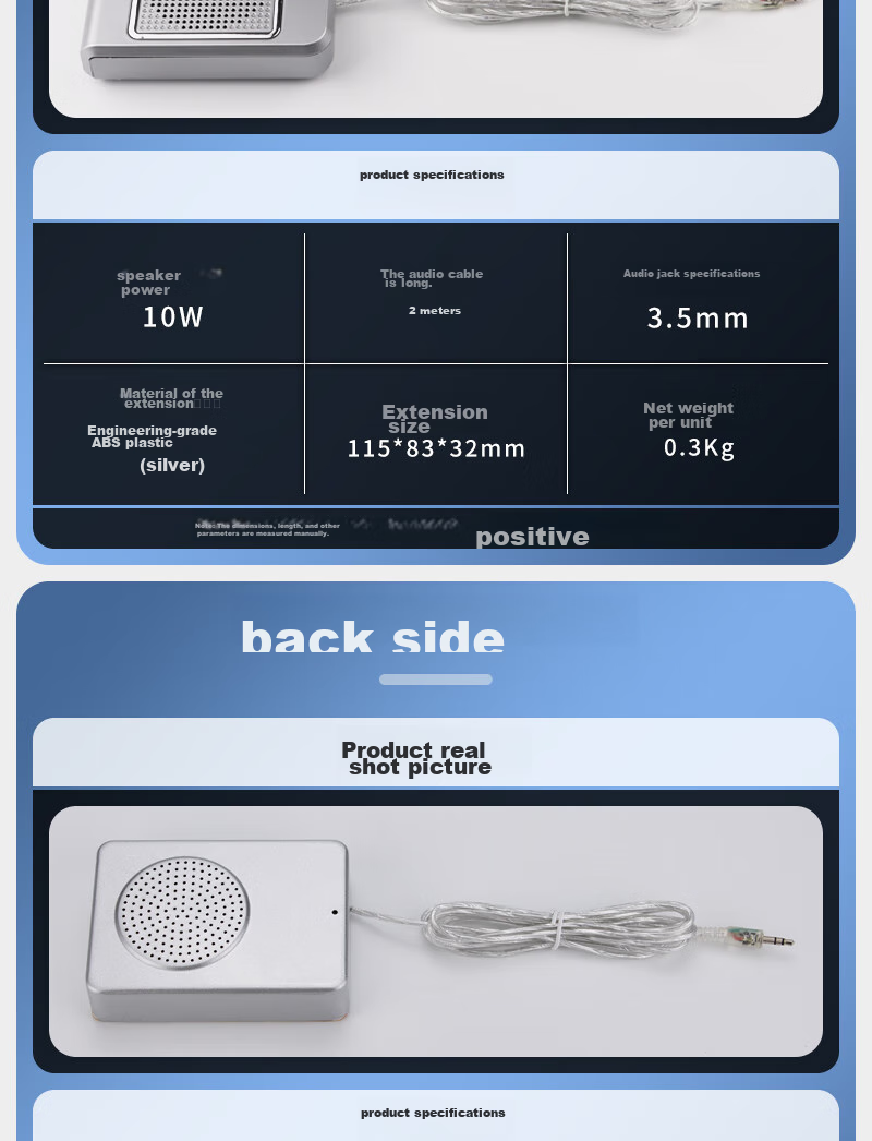 Deshun DS-1908 Two-Way Intercom for Windows, Metal Bank Securities Hospital Restaurant Counter Station Post Office Window-Specific Intercom Amplifier Microphone 19