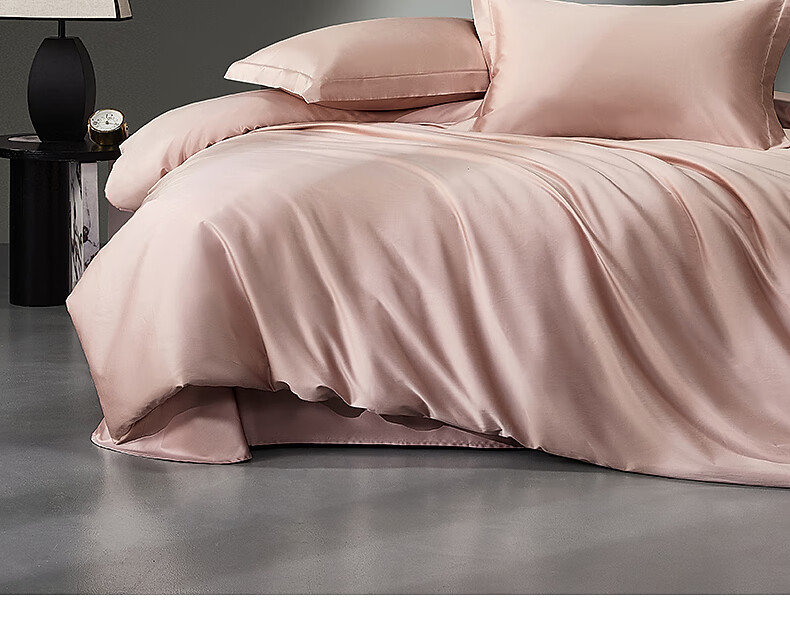 Shuixingjiafang Cotton Duvet Cover, 140 Thread Count Pima Cotton Sateen Quilt Cover, Class A Bedding Set, Single Size 150x210cm 3
