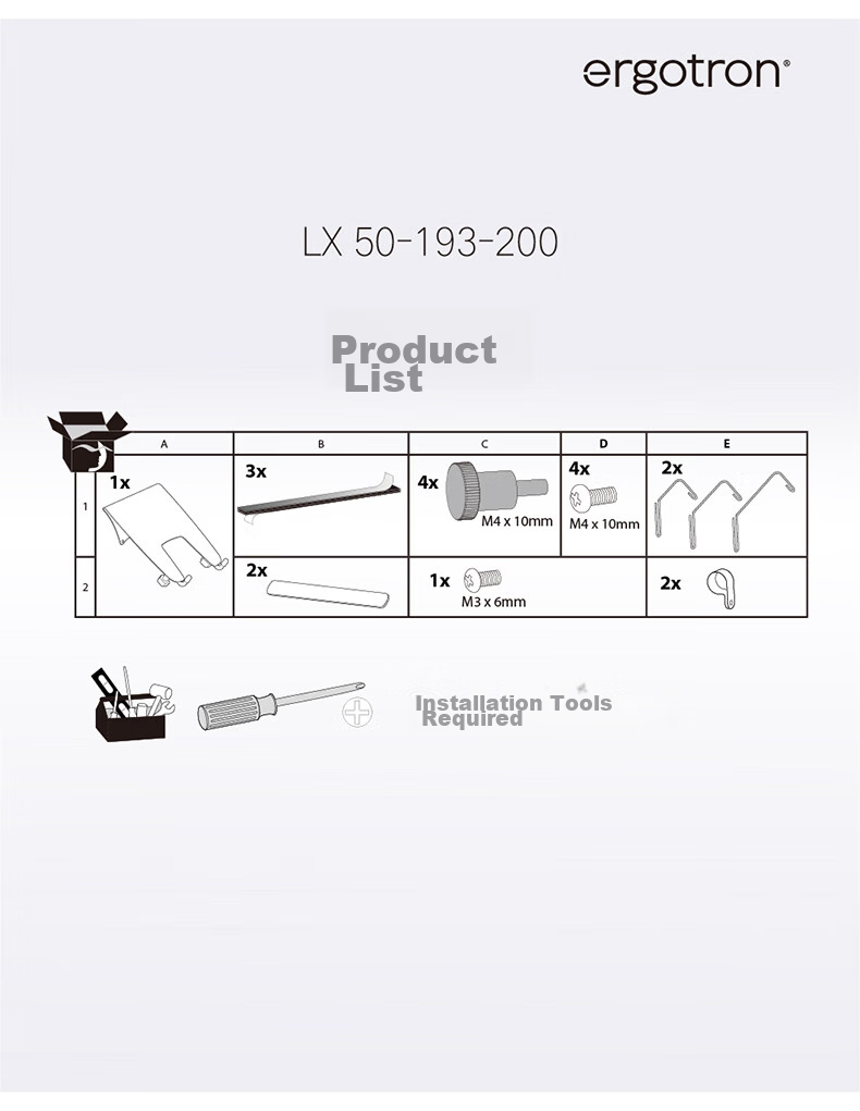 ERGOTRON LX Laptop Stand, Cooling Stand Accessory 50-193 Matte Black (Compatible with LX Series) 3