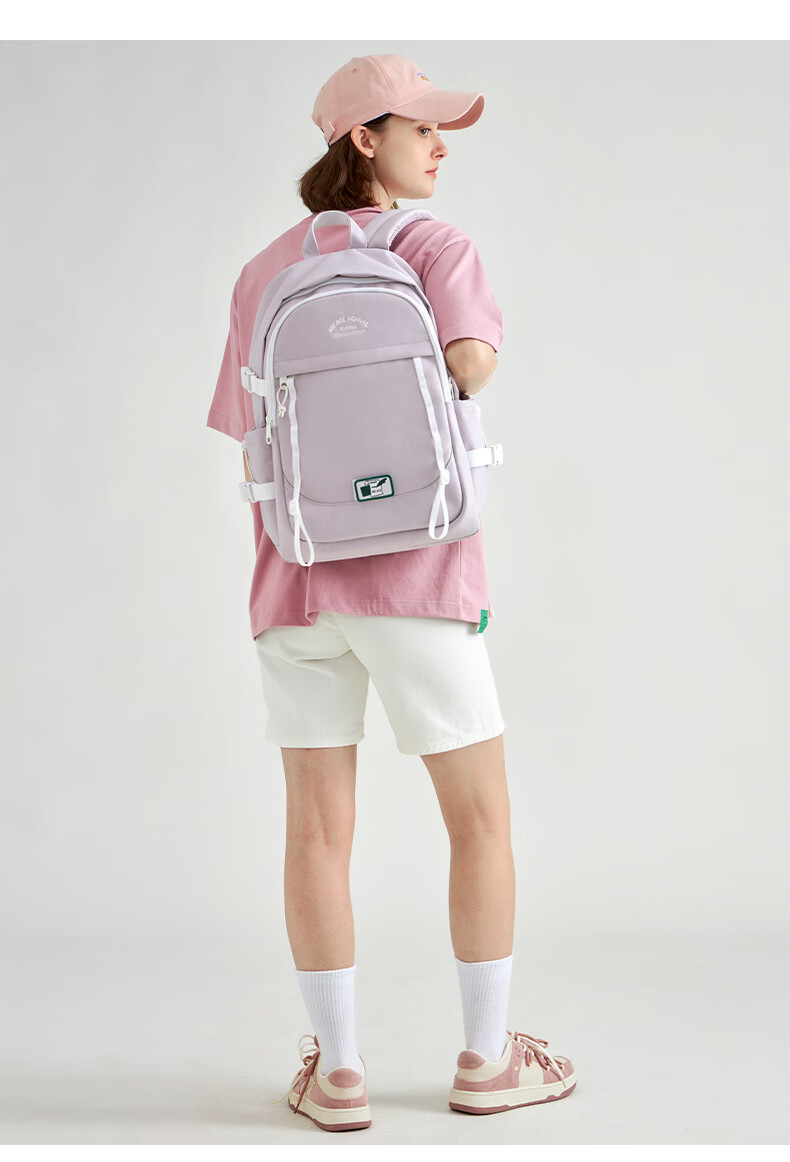 Mr.ace Homme Korean-Style Simple Fashion Backpack for Women, Large Capacity Schoolbag for College Students, Lightweight Backpack for Laptops And Notebooks for Me 6