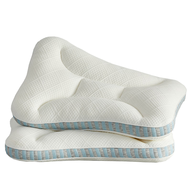 Hengyuanxiang Antibacterial Soft Knitted Cervical Pillow, Home Use Adult Neck Support Pillow Core, 45*70 Single Pillow