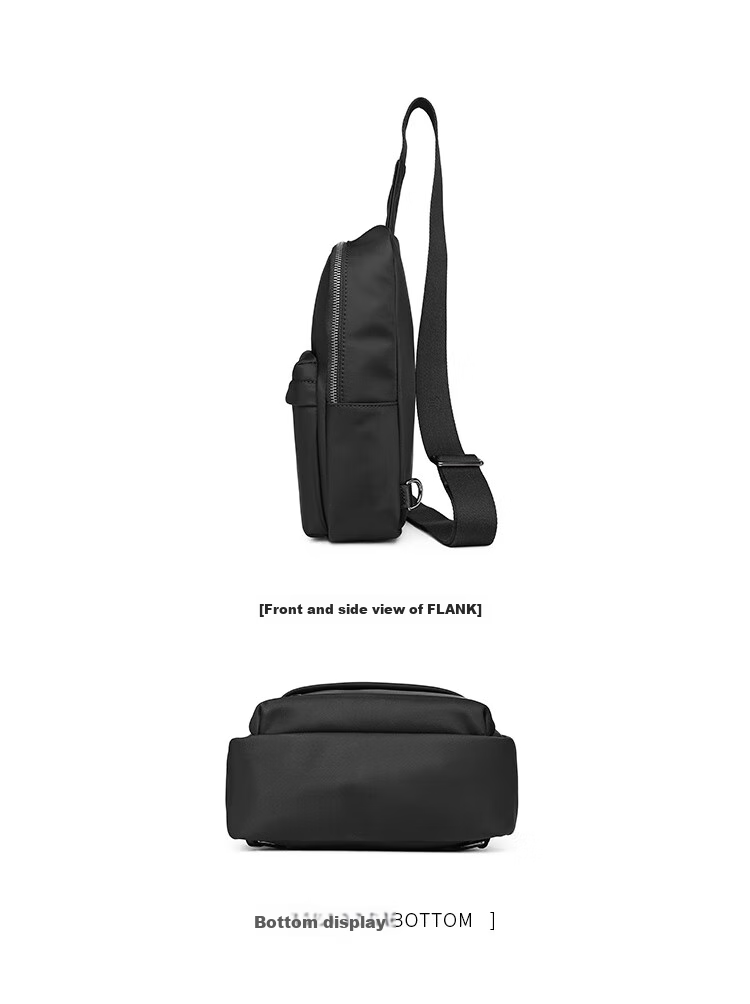 Goldlion Chest Bag, Fashionable Casual Crossbody Bag, Large Capacity Men's Bag, Lightweight And Durable Shoulder Bag, Birthday Gift 17