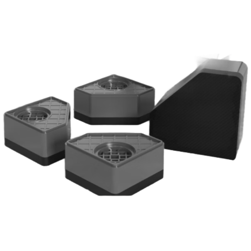 Beishi Washing Machine Base, Universal Automatic Drum And Impeller Washer Foot Pad, Height-Increasing Pad, Non-Slip Pad, Fixed Shock-Absorbing Pad, Multi-Brand Washer And Refrigerator Universal Base