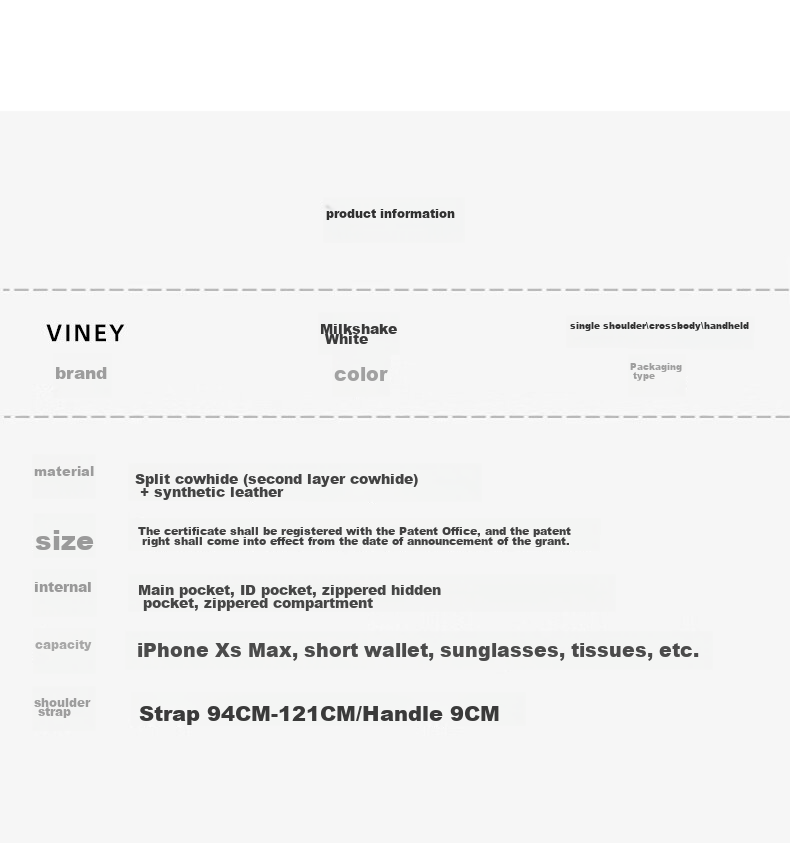 Viney Leather Handbag, Women's Brand Bucket Bag, Light Luxury Shoulder Crossbody Bag, Practical Birthday And Mother's Day Gift for Mom 3