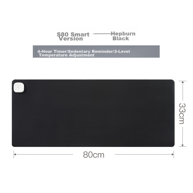 Xinke Heating Desk Pad, Office Heating Mouse Pad, Hand Warmer, Desk Warmer, Writing Pad, Enlarged And Extended Mat with Digital Display Timer