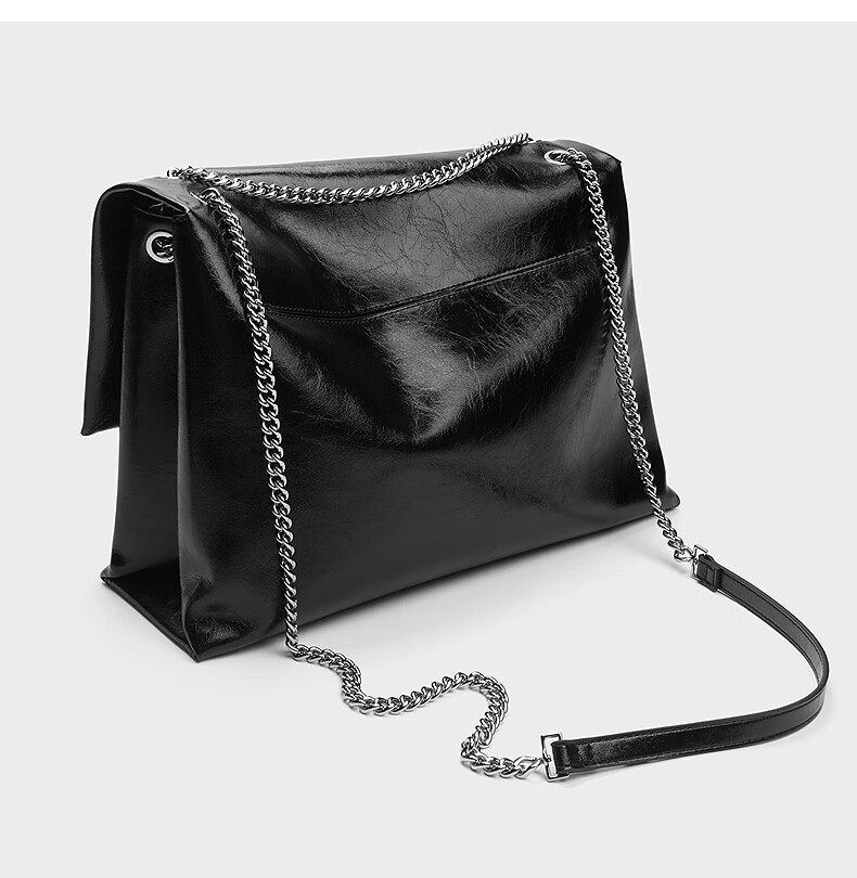 CHARLES&KEITH Large Capacity Soft Chain Messenger Bag, Shoulder Bag, Underarm Bag, Women's Handbag, Birthday Gift, CK2-20271514 7