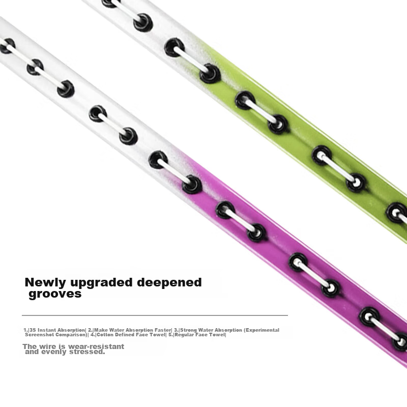 DHS Badminton Racket Pair Upgraded Deep Groove Competition 1012 Racket Color Randomly Selected, Includes 3 Shuttlecocks
