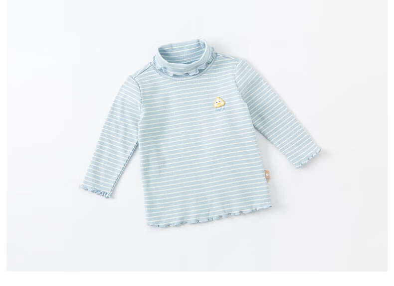 DAVE & BELLA Kids Pullover Girls Long Sleeve Turtleneck Winter T-Shirt Baby Stylish Base Shirt 12