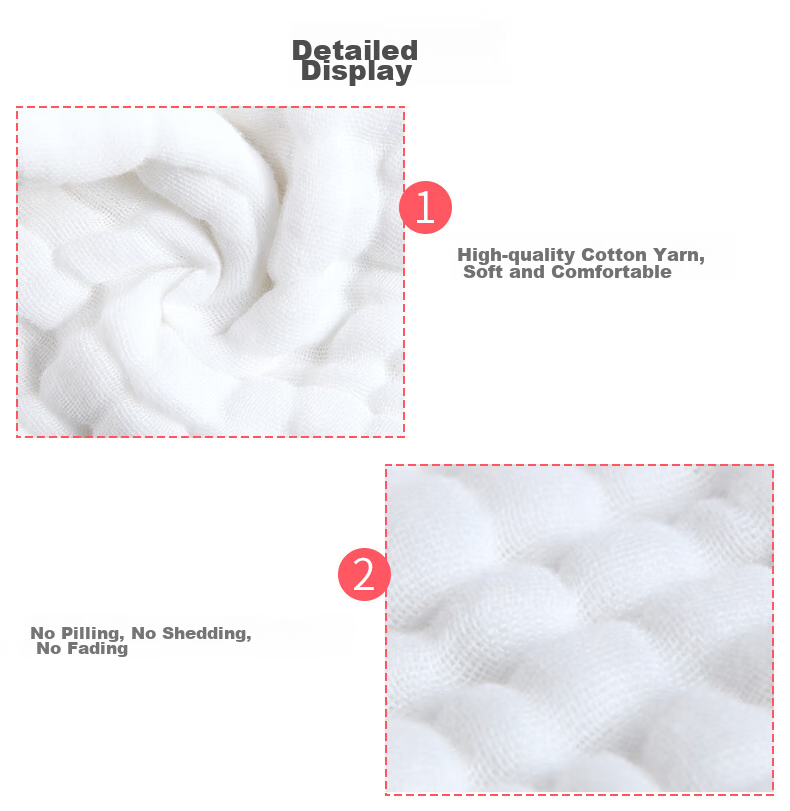 Babyprints [Without Melamine] Diaper, Baby Gauze, Pure Cotton, Newborn Diaper Pad, Disposable Diaper, Washable, 6 Pieces 15