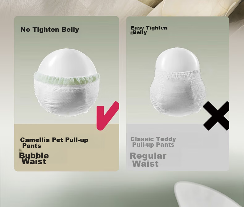 Mingdiantaidi Camellia Pull-Up Diapers XXXXL 68 Pieces [38-42 Jin] Baby Diapers, Ultra-Thin Breathable Dry Diapers 6