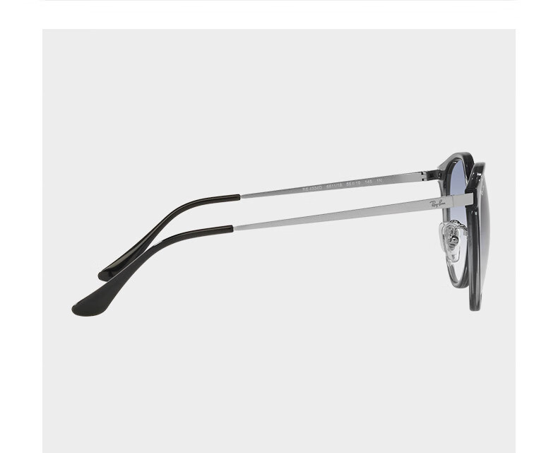 RayBan Square Sunglasses for Men And Women, Fashionable Gradient Sunglasses 0RB4334D 6