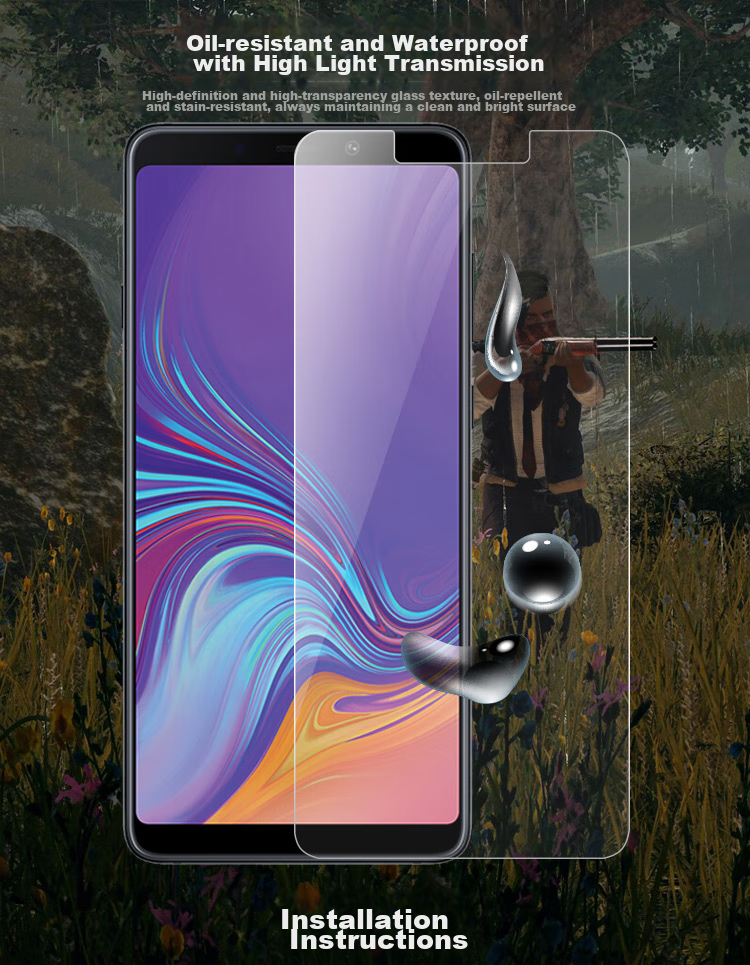 ESCASE Tempered Glass Screen Protector for Samsung Galaxy S25, Full Coverage Protective Film, HD Ultra-Thin Shatterproof Anti-Fingerprint Clear Protective Film 11