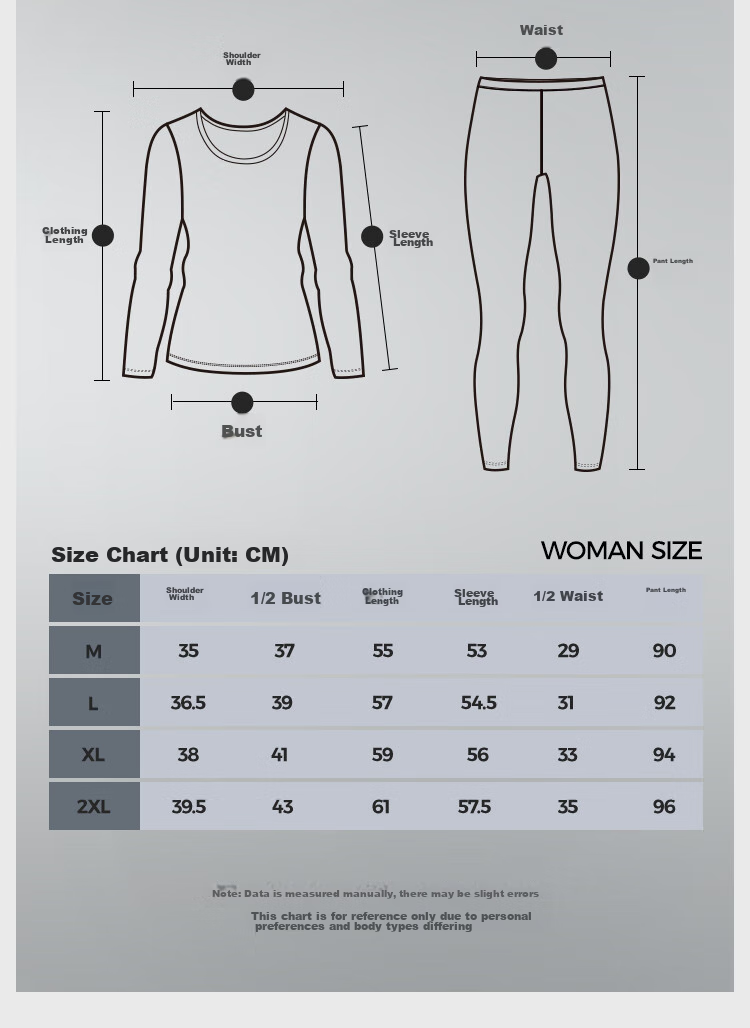 HLA [Xiaohuo-Air8] Thermal Underwear for Women, 230g Double-Sided Fleece, Antibacterial Heating Patch, Autumn Top And Bottom Set 26