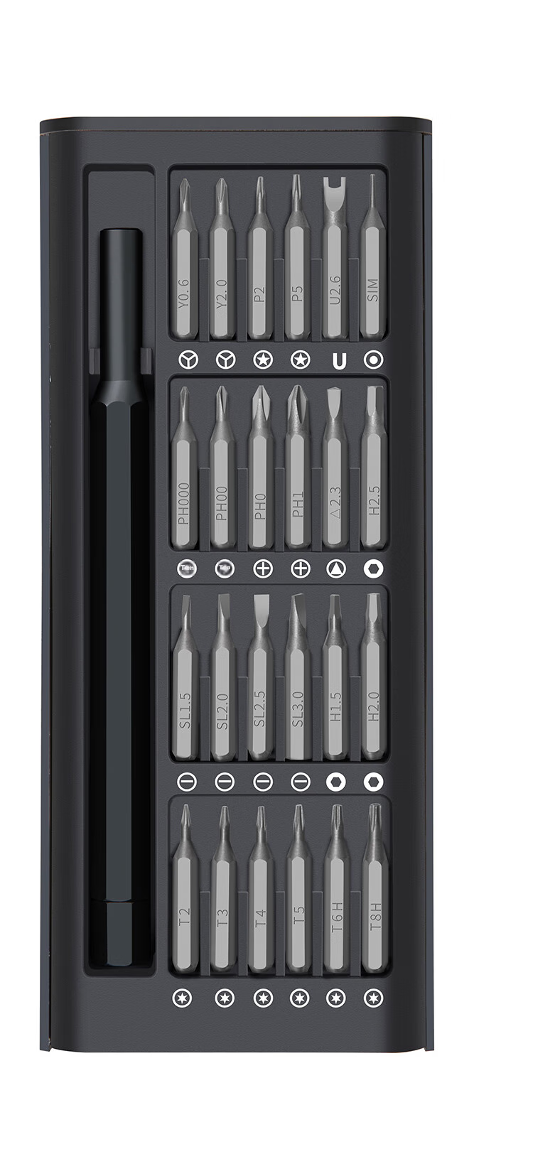 Kafuweier Screwdriver Set, Precision Screwdriver Kit for Laptop, Phone And Computer Disassembly, Small Screwdriver Tools PS4550 9