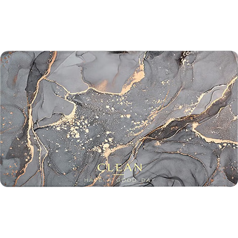 YISHANG Household Bathroom Mat, Absorbent Non-Slip Quick-Drying Toilet Foot Mat, Washroom Entrance Carpet