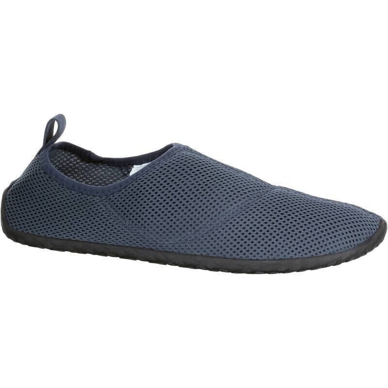 DECATHLON Beach Hiking, River Tracing, Water Wading And Swimming Shoes, Cut-Resistant Shoes, Dark Gray (Recommended to Order One Size Larger), 38-39608623