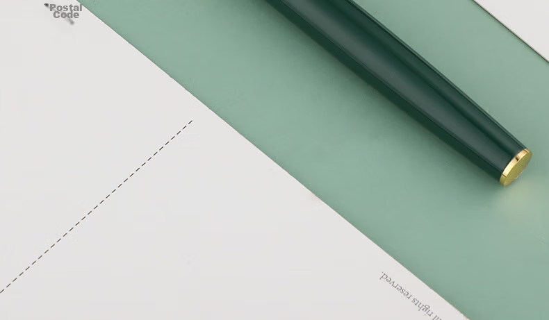 HERO Fountain Pen E609 Extra Fine Iridium Daily Writing Business Calligraphy Practice Pen for Third Grade Elementary And Middle School Students, Boys And Girls Ink Pen Twilight Green Simple Packaging EF Hidden Nib 21