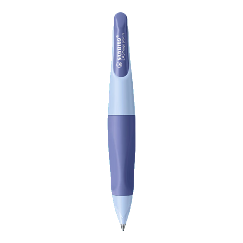 STABILO Mechanical Pencil 0.5mm [Graduation Gift for Men And Women], Retractable, No-Sharpening, for Children's Handwriting Practice And Exams, Macaron Purple Chunky Pencil