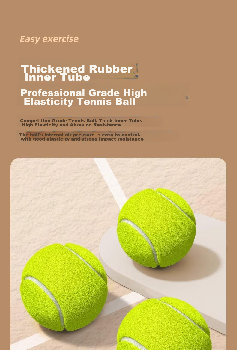 BOSHUJIAN Tennis Rebound Trainer for Parent-Child And Adult Use, Self-Playing Tennis Device, Adult Single Racket 12