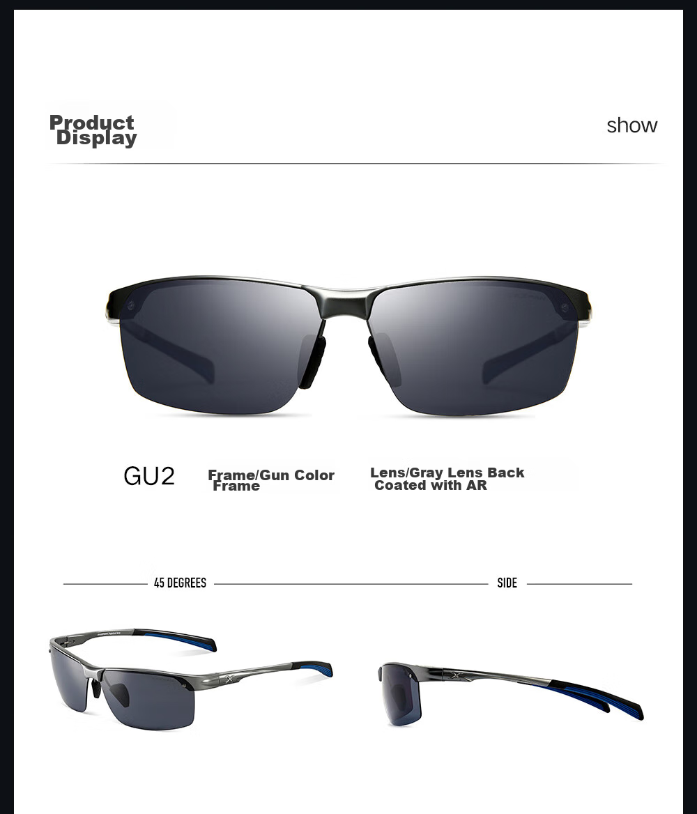 CAXMAN Sunglasses for Outdoor Sports, Hiking, Fishing, Casual Polarized Men's Sunglasses, Driving Glasses, Cycling Sunglasses 11