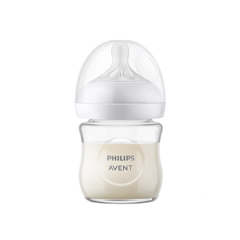AVENT Philips AVENT Glass Baby Bottle for Newborns, Imported Anti-Choking And Anti-Colic, 120ml