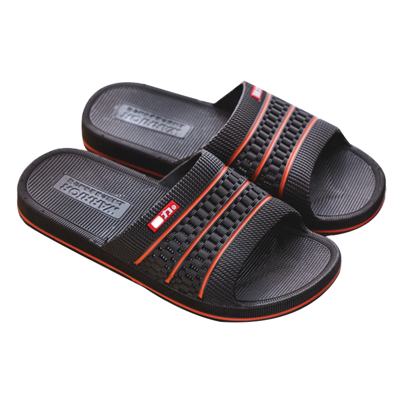 Huili Slippers for Men And Women, Non-Slip Sandals for Home, Bathroom, Outdoor Wear, Beach, Thick Sole, Durable HL3523-1 Brown Size 42