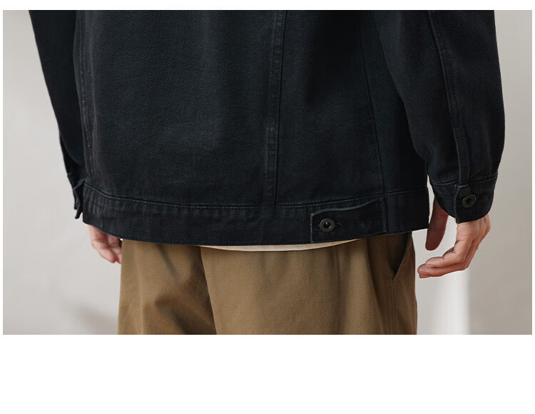 Zengzhi Denim 2026 Spring Autumn Men's Letter Embroidered Denim Jacket Casual Denim Workwear Coat Men's Denim Shirt 9