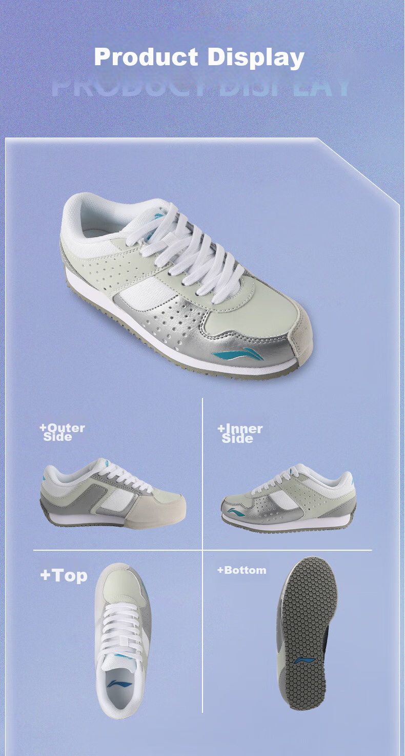 Li-Ning Fencing Shoes, Children's Training Shoes, Breathable And Wear-Resistant, Non-Slip Running And Basketball Shoes, Fencing Equipment for Boys And Girls 12