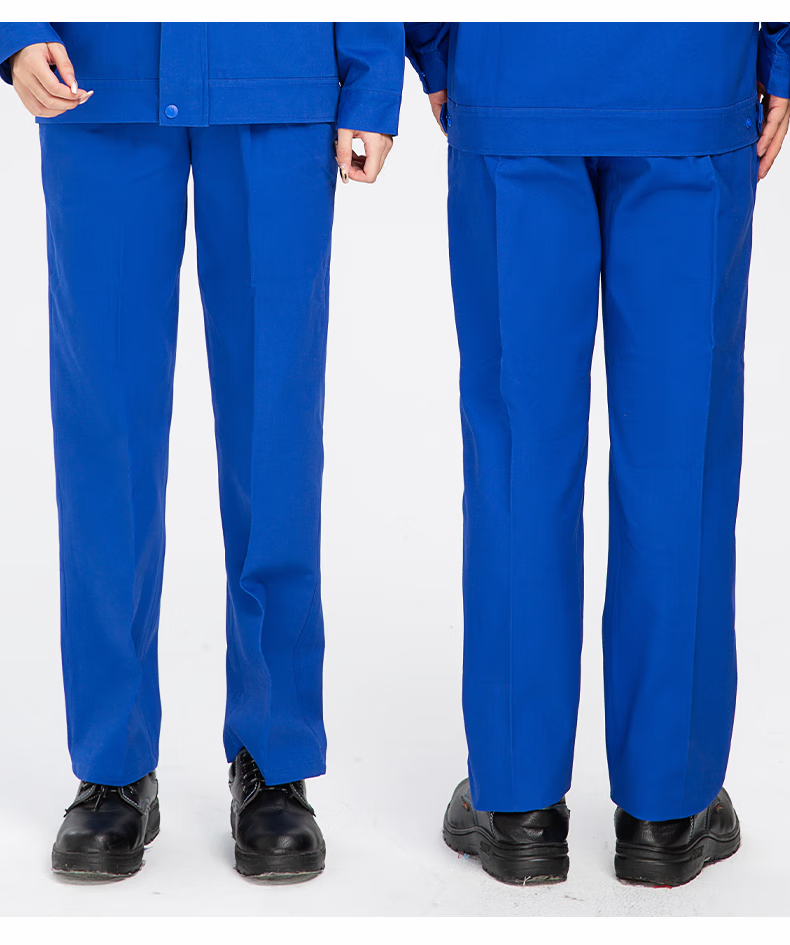 Laurie Anti-Static Spring and Autumn Work Pants Durable and Stain-Resistant Workwear Comfortable and Wear-Resistant Electrician Grid Auto Repair Labor Protection Pants Customizable 3