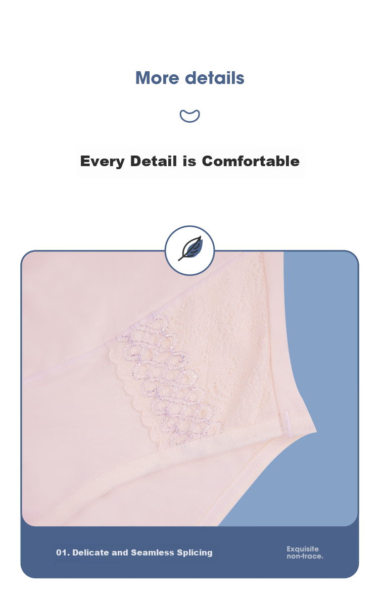 JOYNCLEON Maternity Underwear, Pure Cotton, Adjustable Belly Support, High-Waist Maternity Panties, 3-Pack, All-Season Style, Size L, Jq9001 11