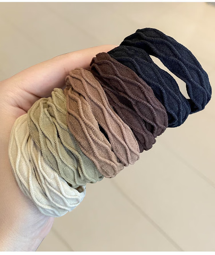 Yefili 10-Pack High Elasticity Simple Hair Ties for Bun and High Ponytail Durable Hair Bands for Women and Students 9